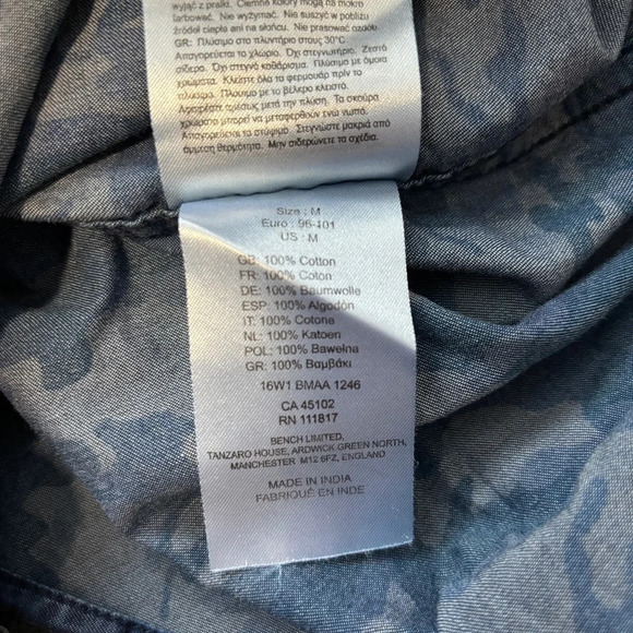 Bench | Camo Button-Up - Picture 3 of 7